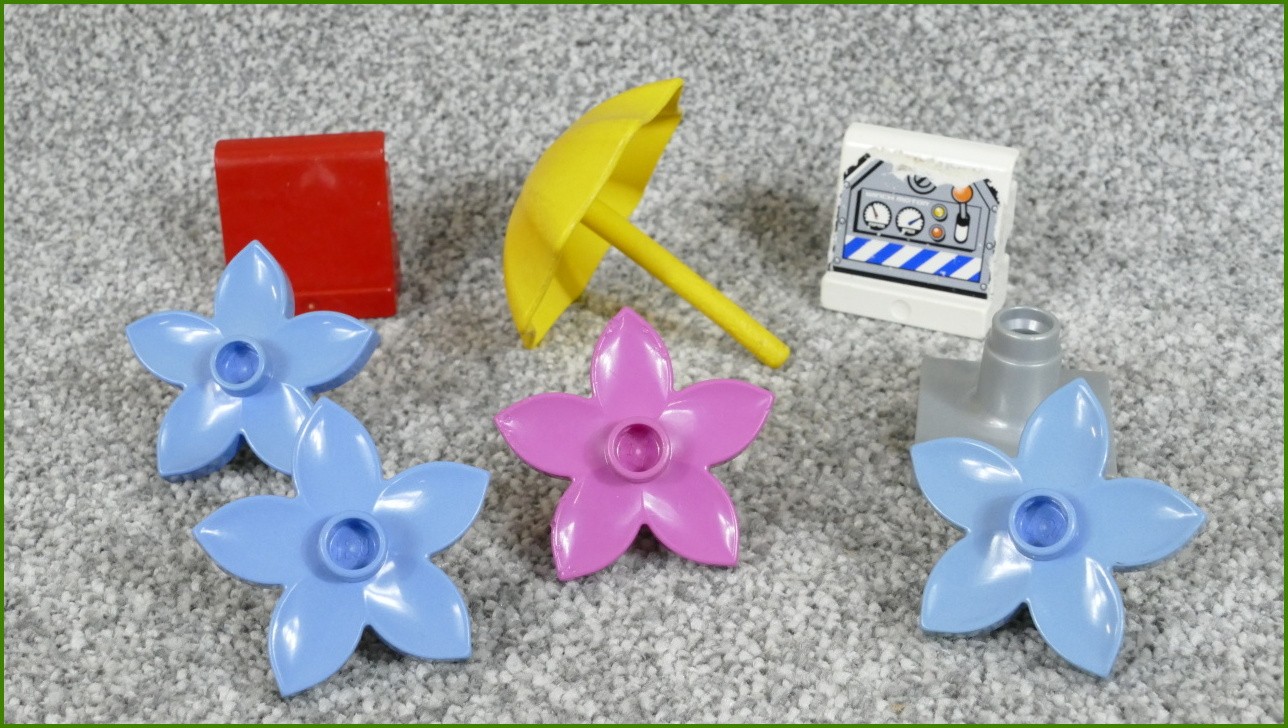 Lego Duplo různé a horší deštník