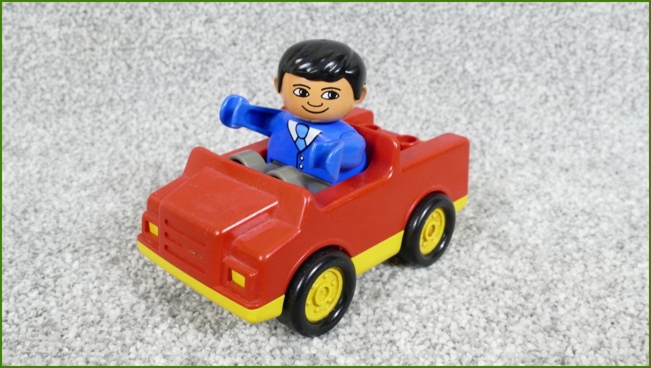 Lego Duplo autíčko s figurkou