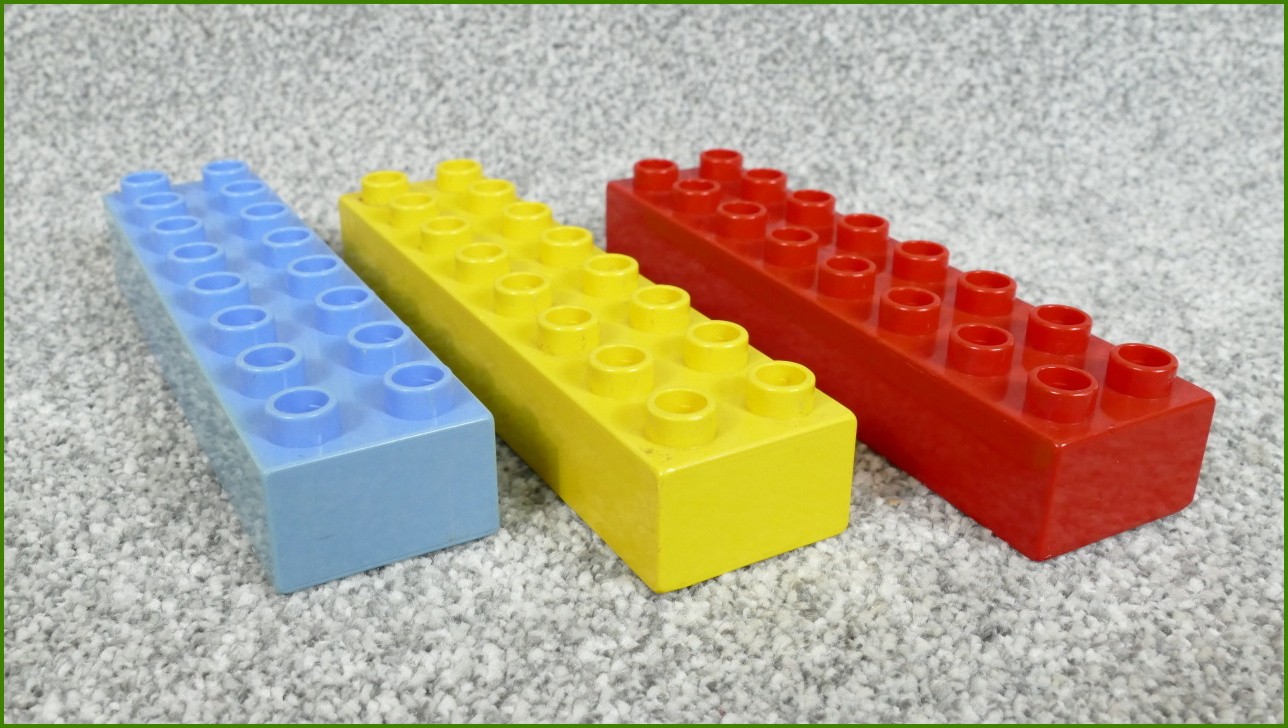 Lego Duplo kostky dlouhé