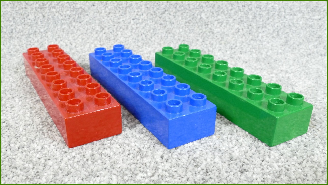Lego Duplo kostky dlouhé