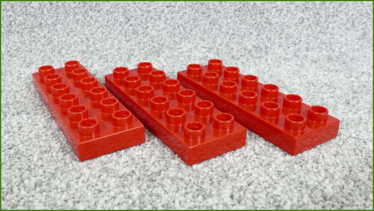 Lego Duplo destičky dlouhé