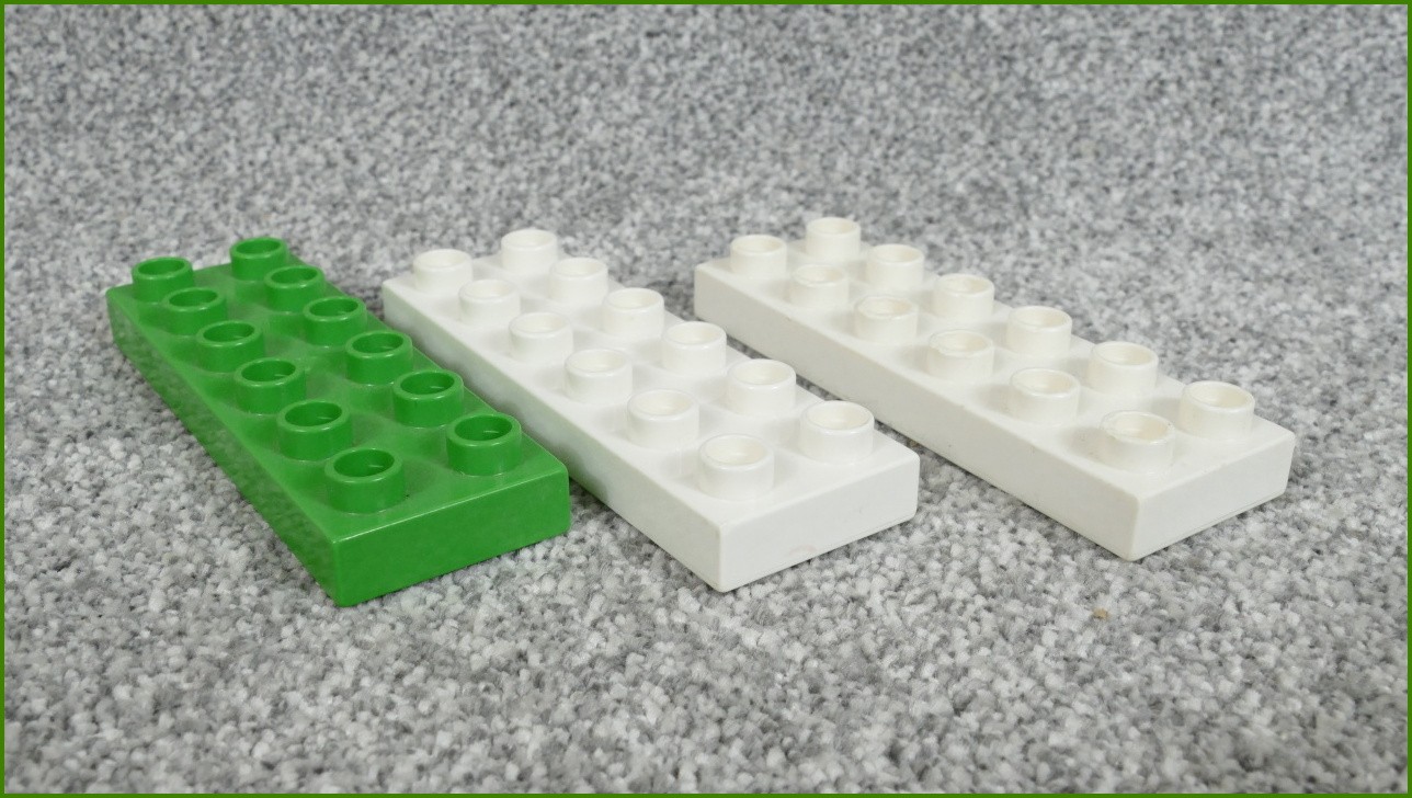 Lego Duplo destičky dlouhé