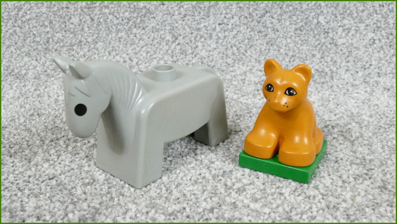 Lego Duplo koník a lvíče