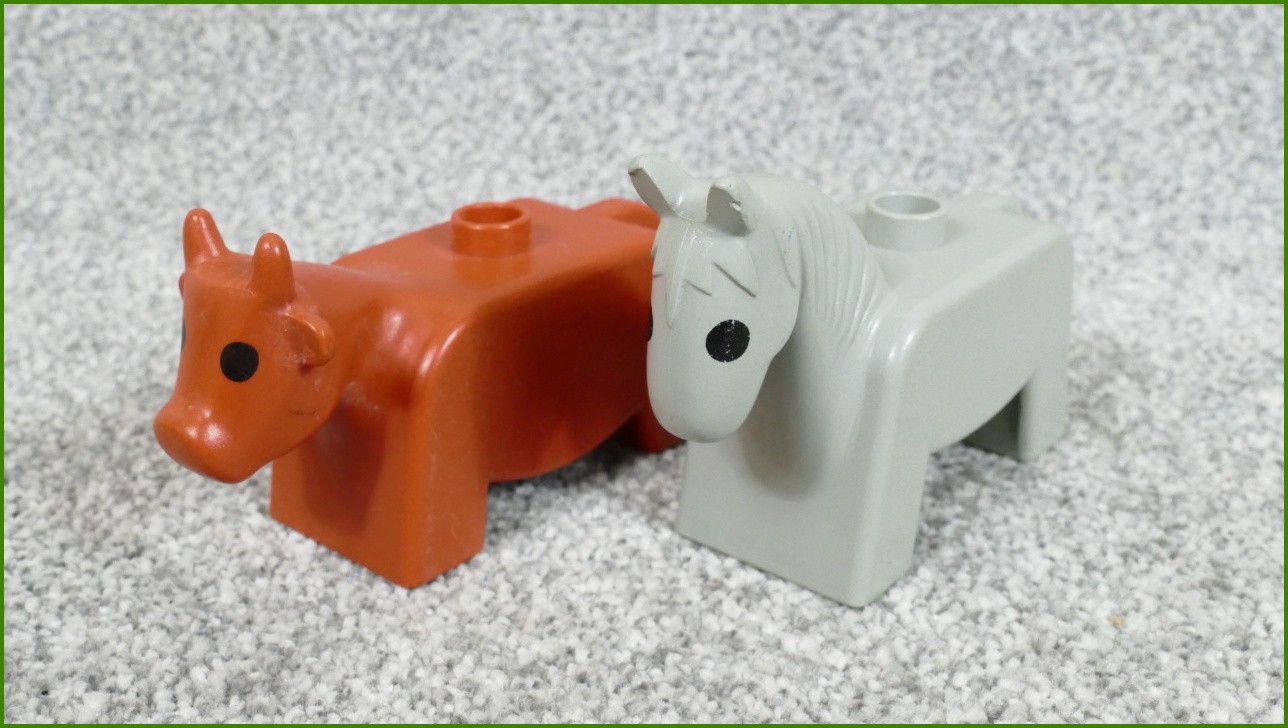 Lego Duplo koník a kravička