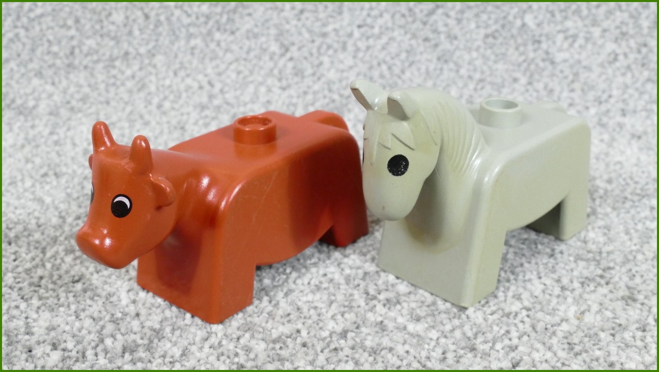 Lego Duplo koník a kravička