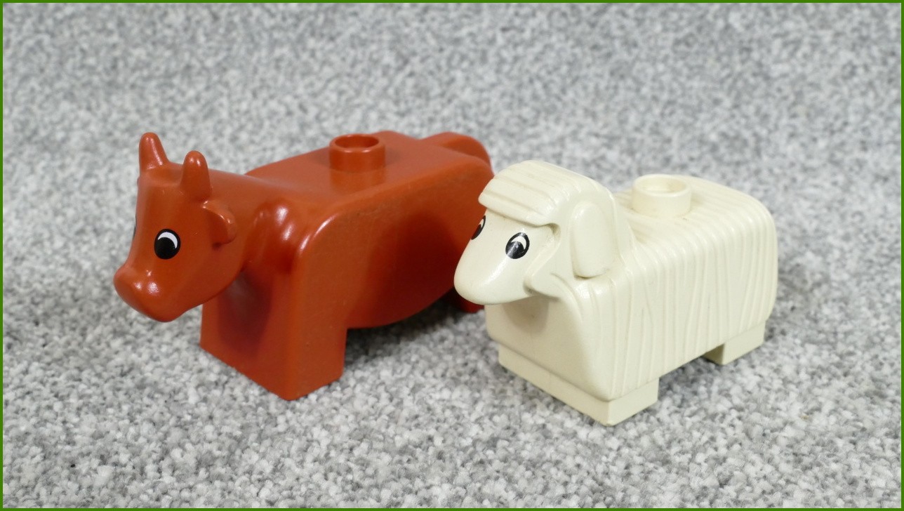 Lego Duplo ovečka a kravička