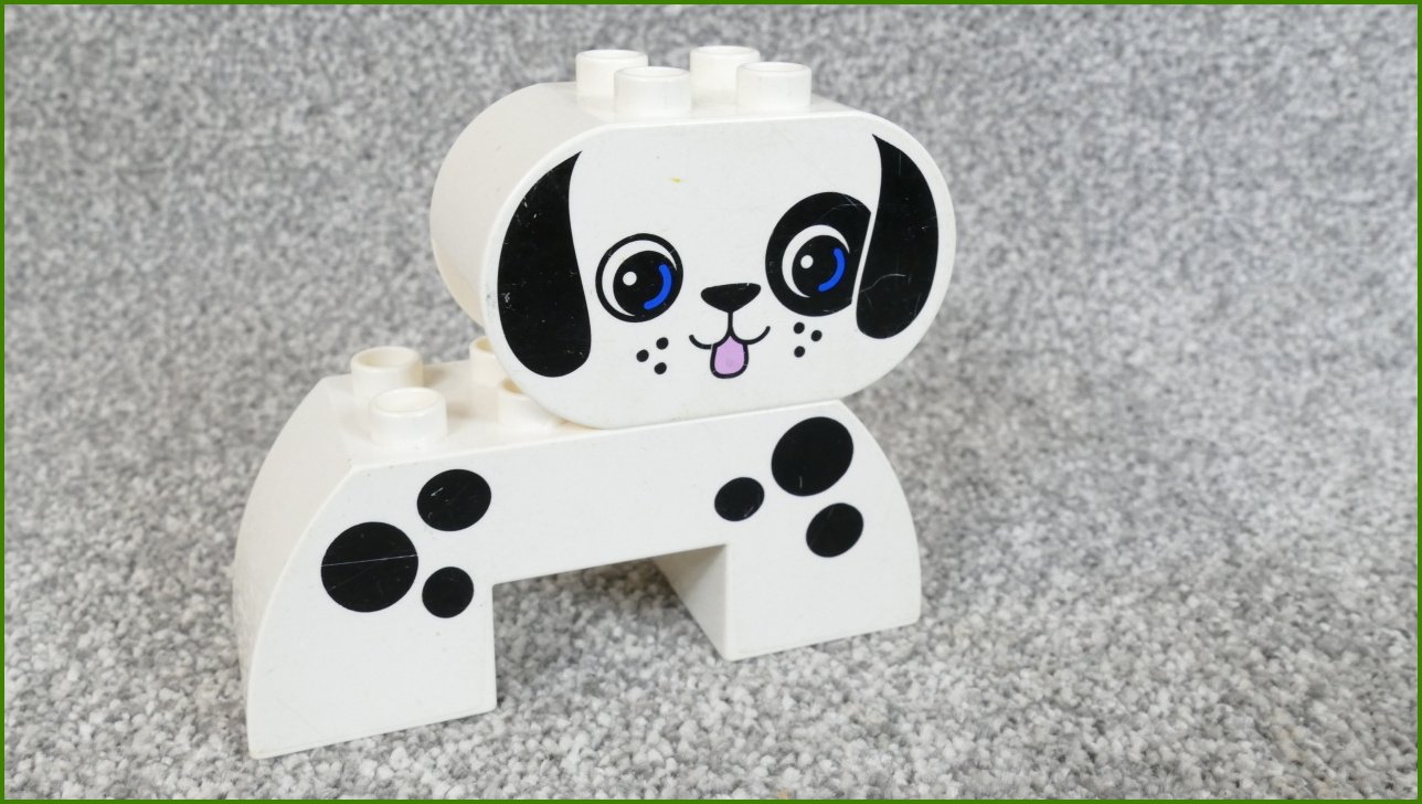 Lego Duplo pejsek z kostek