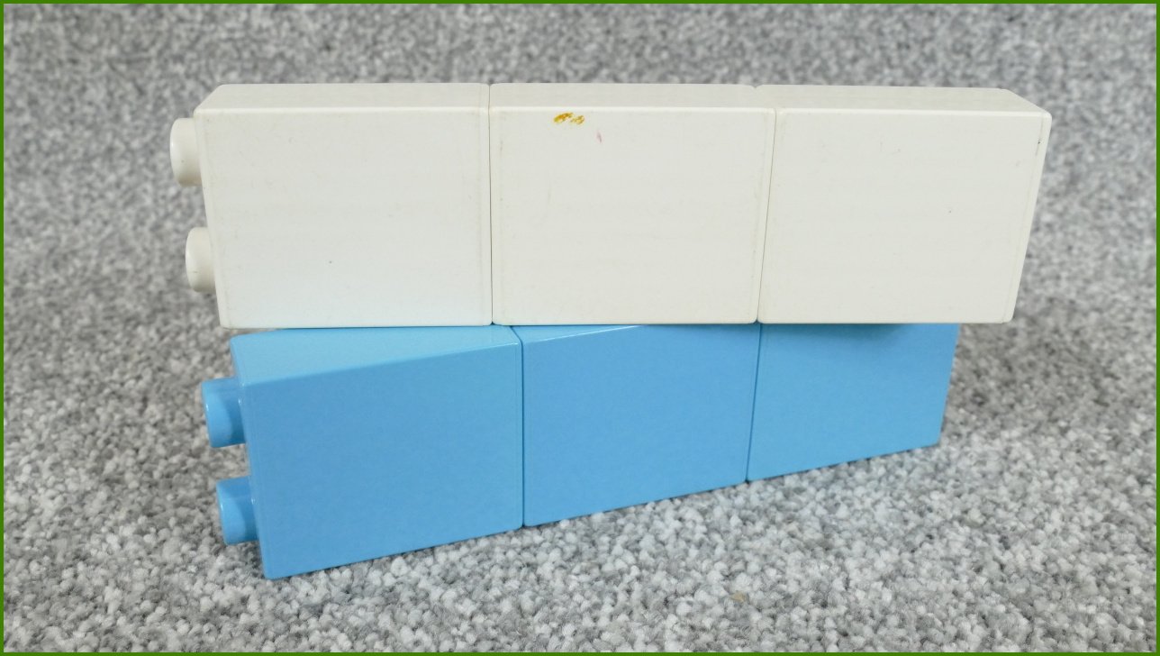 Lego Duplo kostky 1x2x2