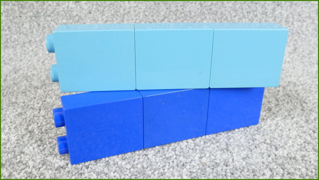 Lego Duplo kostky 1x2x2