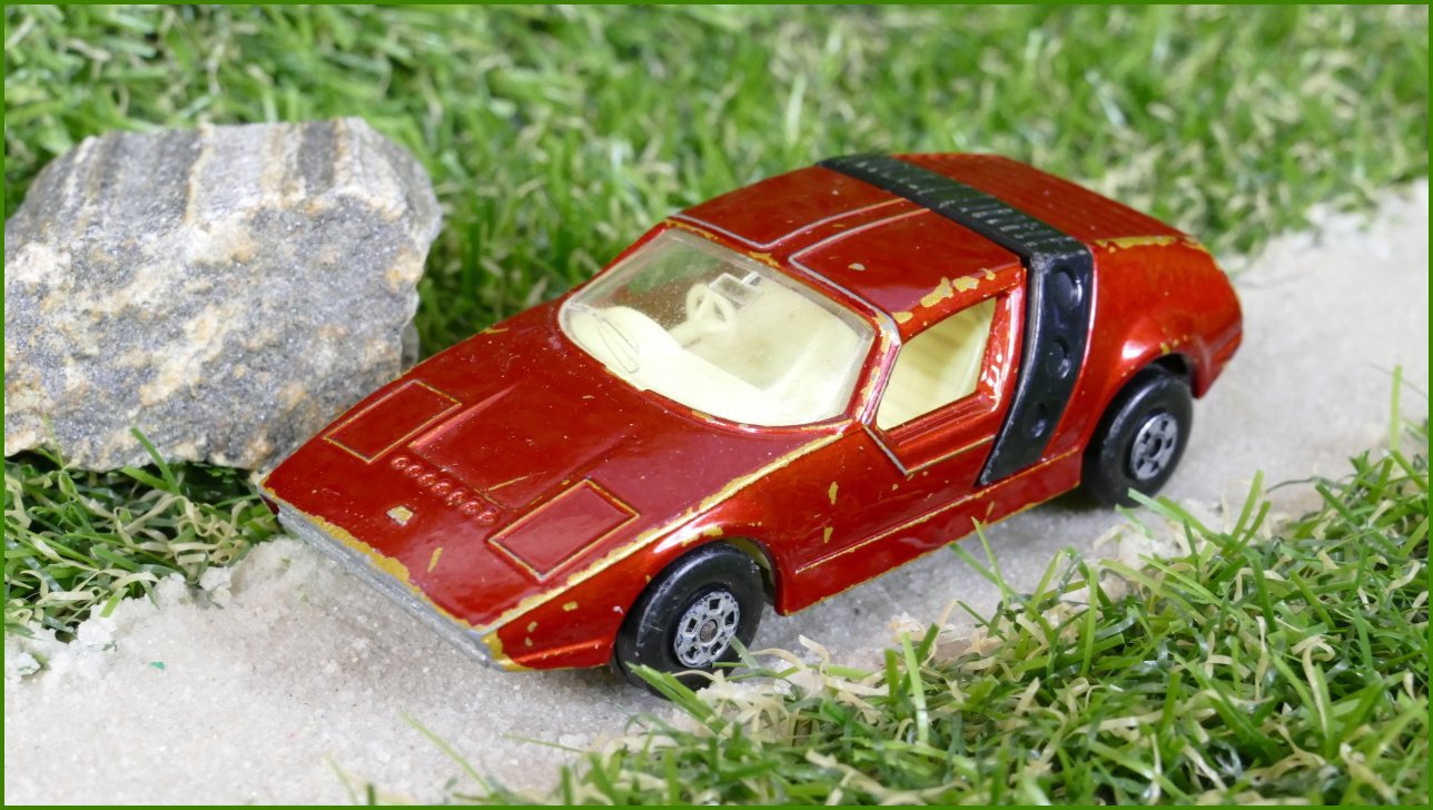 Model Autíčka Matchbox Superfast No.41 Siva Spyder (Lesney)