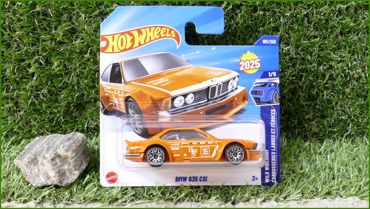 Angličák Model Autíčka Hot Wheels BMW 635 CSi (WILD WIDEBODY)
