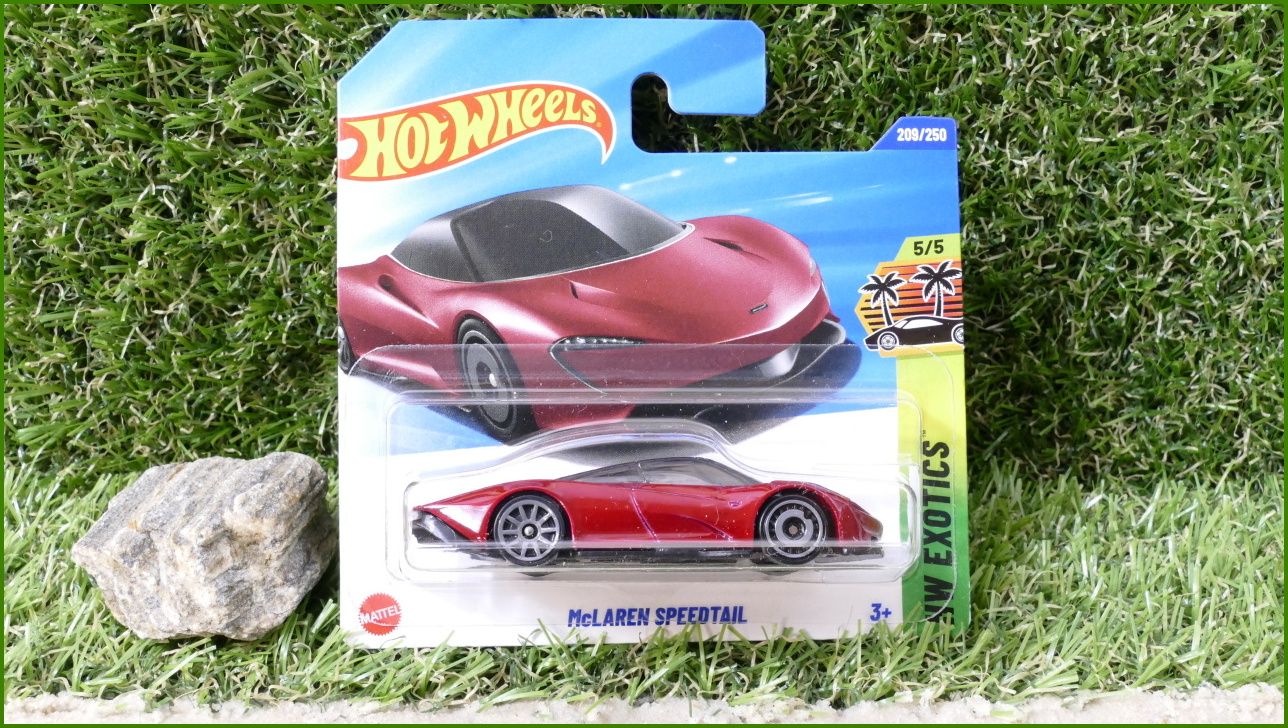 Angličák Model Autíčka Hot Wheels McLaren Speedtail (HW EXOTICS)