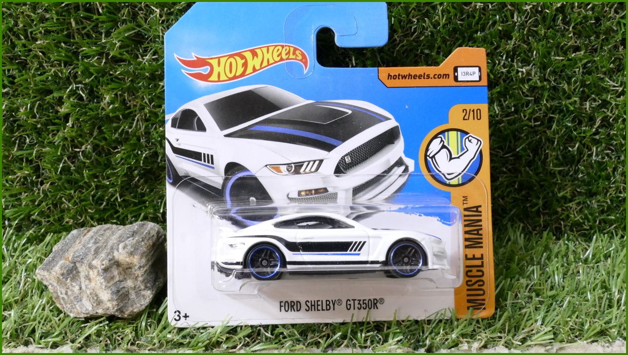 Angličák Model Autíčka Hot Wheels Ford Shelby GT350R (MUSCLE MANIA)