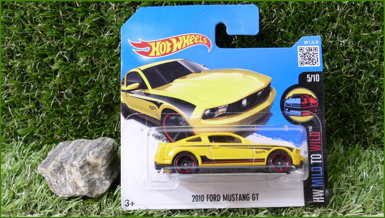 Angličák Model Autíčka Hot Wheels 2010 Ford Mustang GT (HW MILD TO WILD)