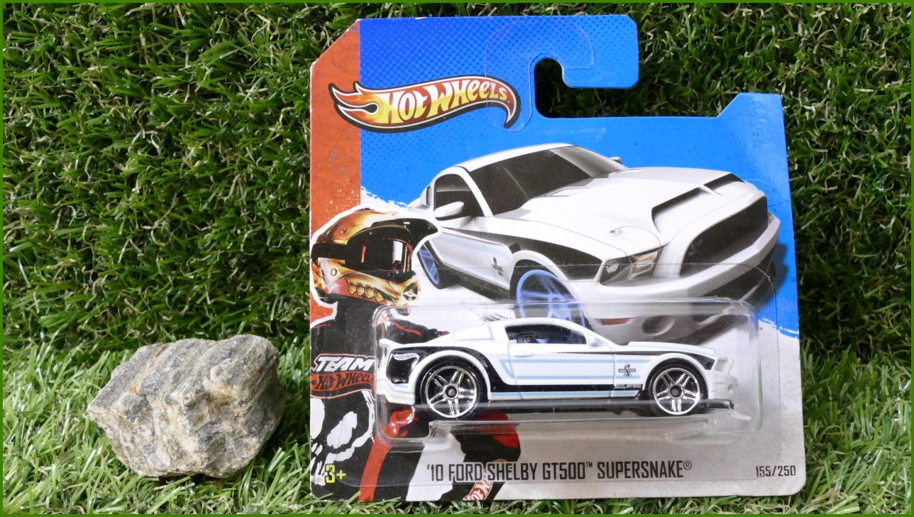 Angličák Model Autíčka Hot Wheels ´10 Ford Shelby GT500 Supersnake