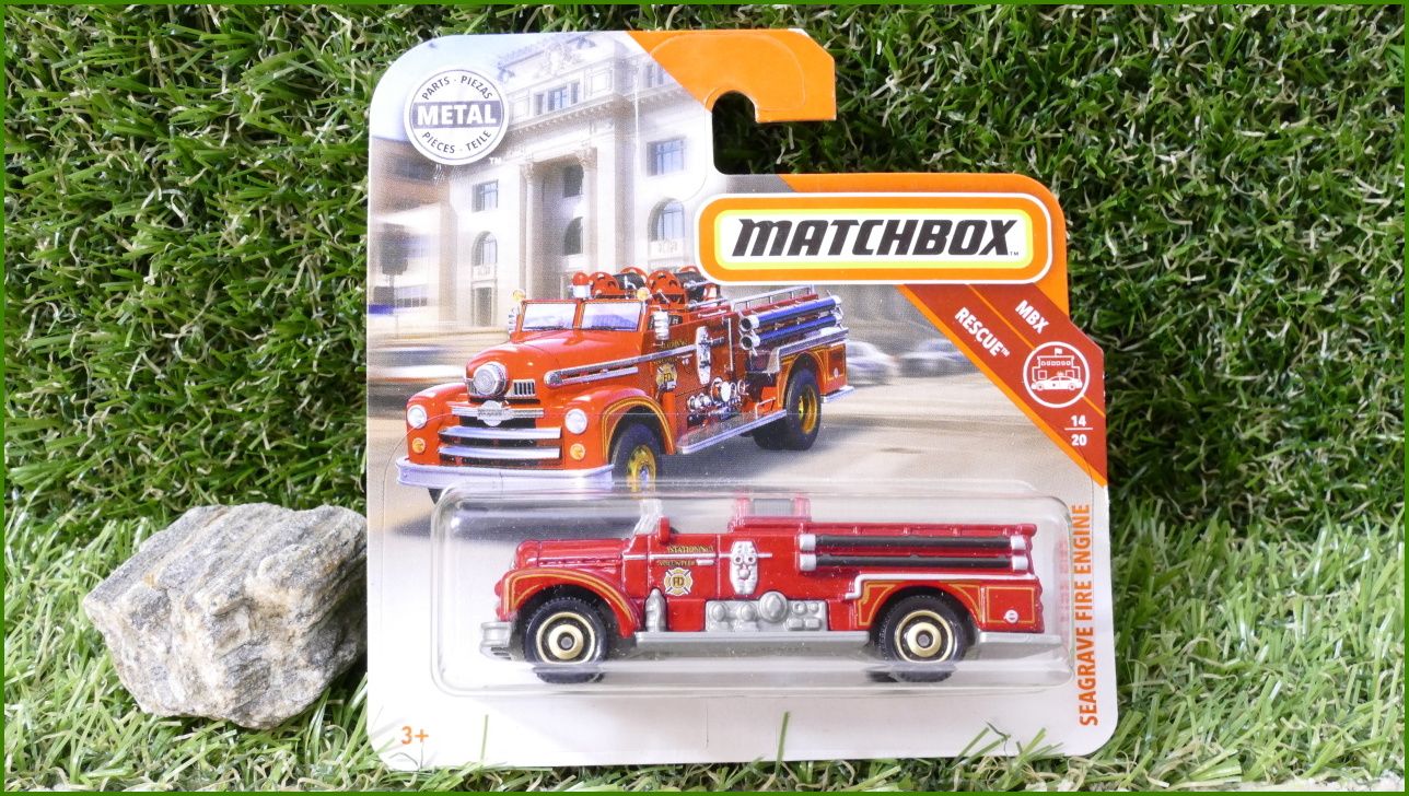 Matchbox Autíčko Seagrave Fire Engine