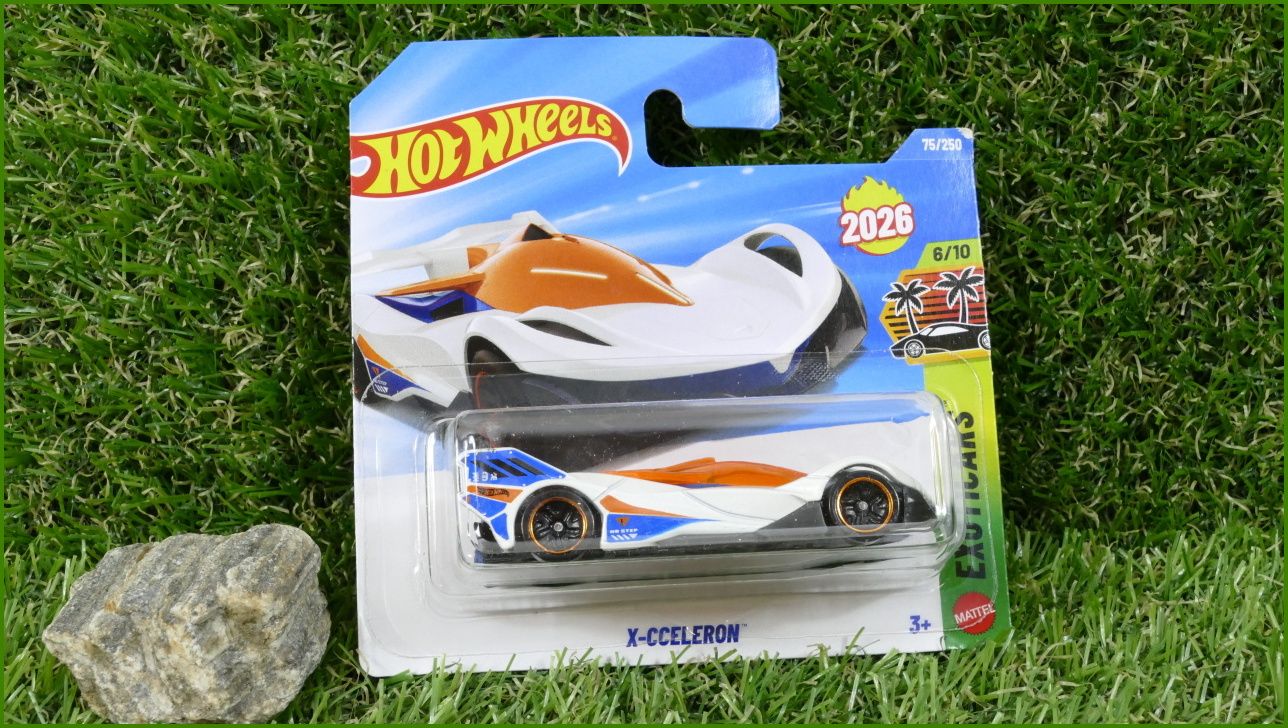 Angličák Model Autíčka Hot Wheels X-Cceleron (EXOTICARS)