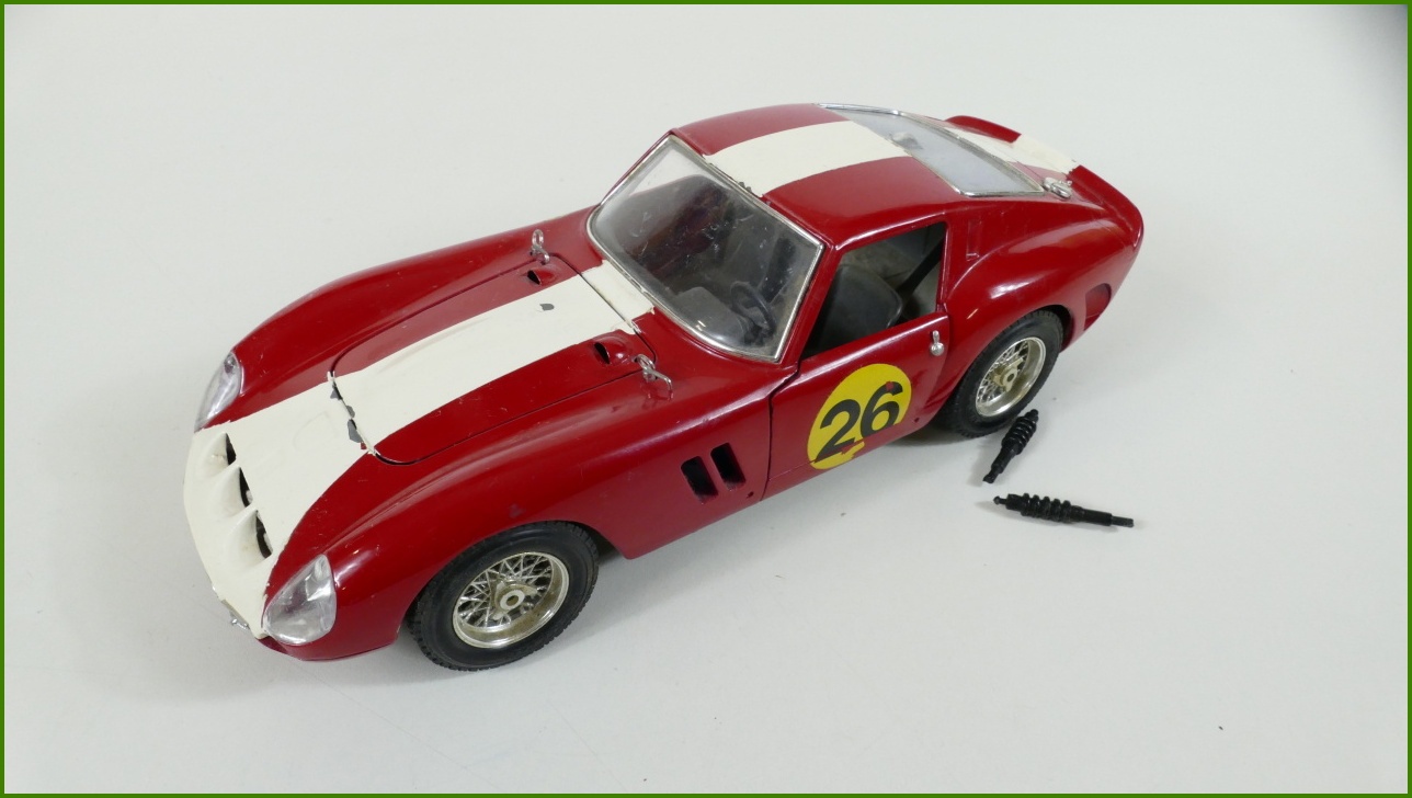 Kovový Model Bburago 1:18 - Ferrari GTO (1962) - Viz Popis