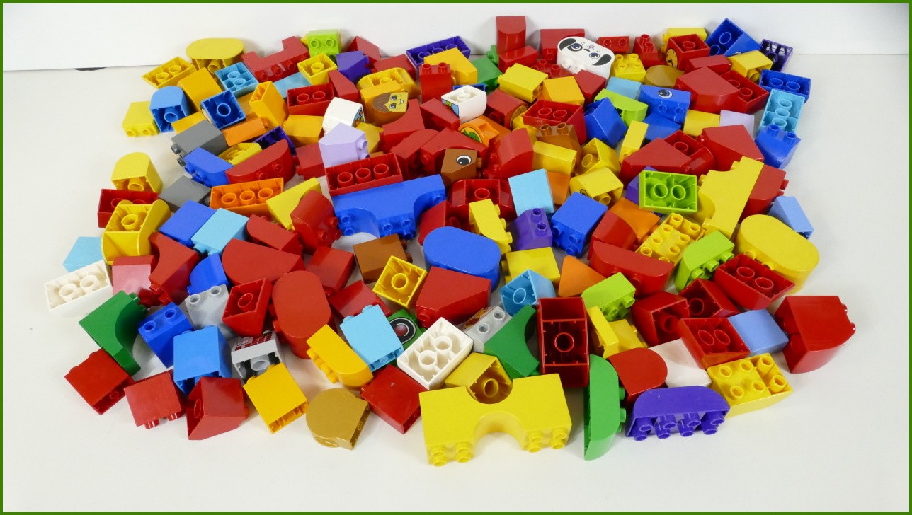 Lego® Duplo® Kostky Tvary 1,75 KG