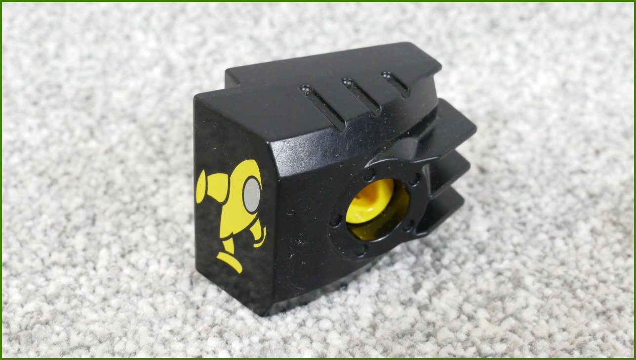 Lego® Duplo® Toolo® Kostka 2x2 - Černá (Obrázek Stíhačky)