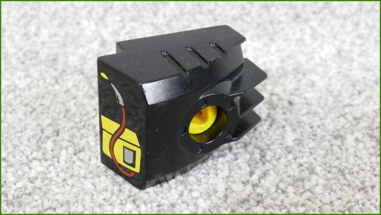 Lego® Duplo® Toolo® Kostka 2x2 - Černá (Obrázek Pumpy)