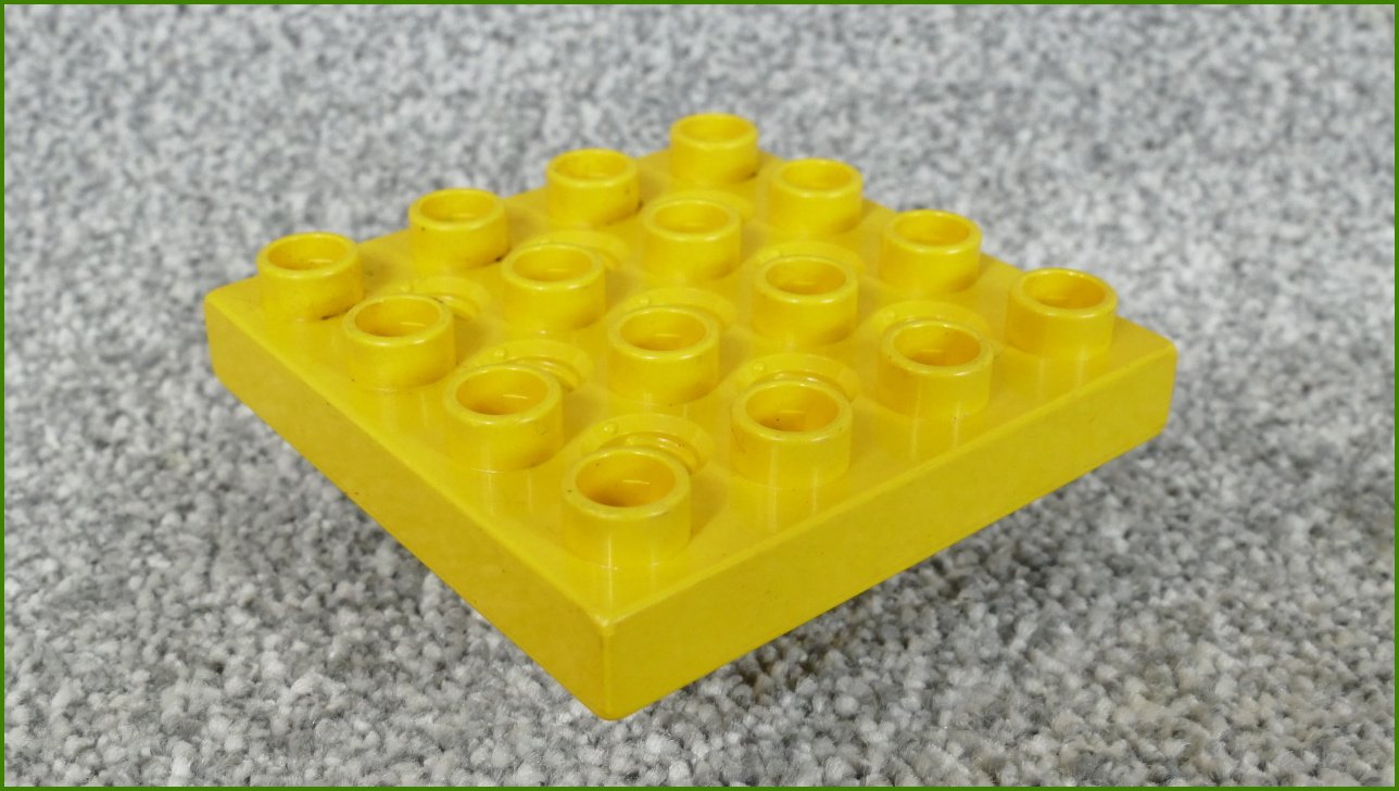Lego® Duplo® Toolo® Destička 4x4 s Připojením