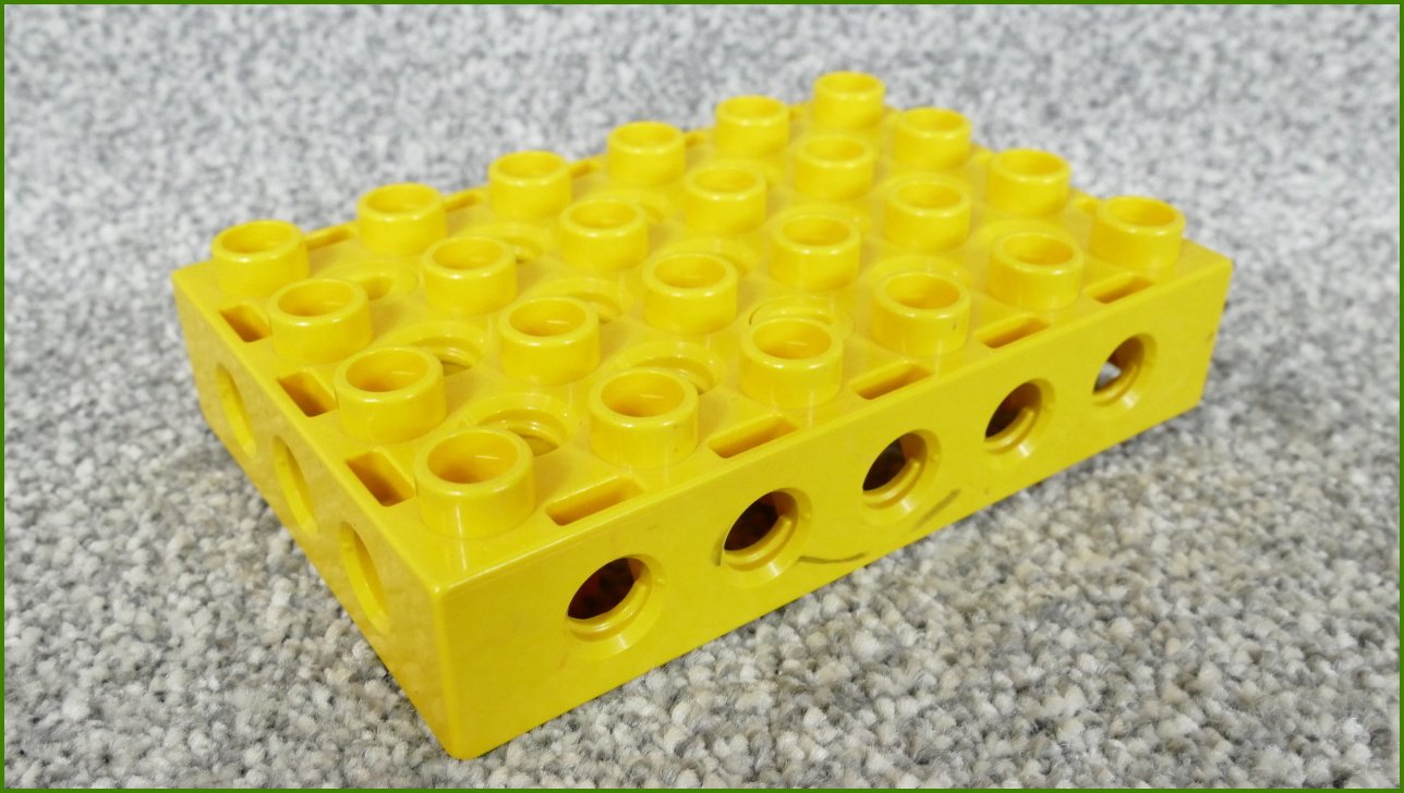 Lego® Duplo® Toolo® Destička 4x6 Žlutá