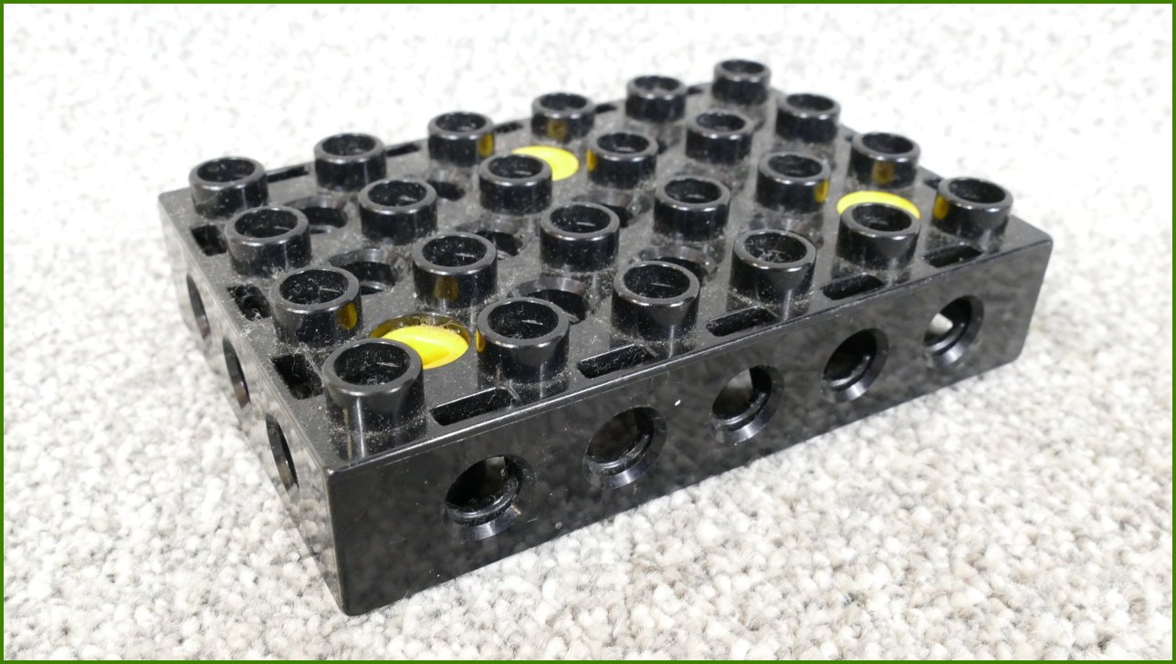 Lego® Duplo® Toolo® Destička 4x6 Černá
