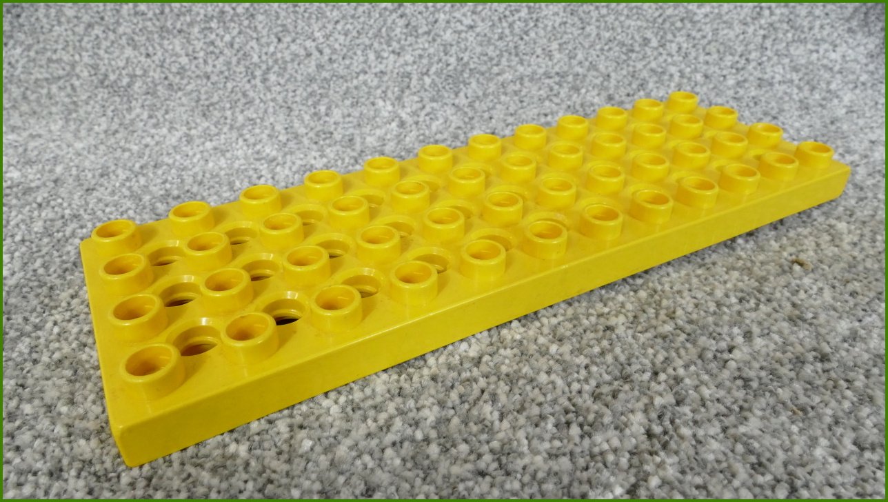 Lego® Duplo® Toolo® Destička 4x12 Žlutá