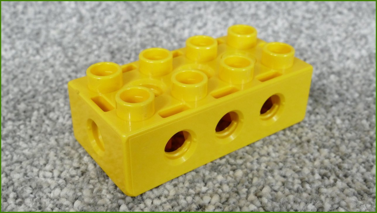 Lego® Duplo® Toolo® Kostka 2x4 Žlutá
