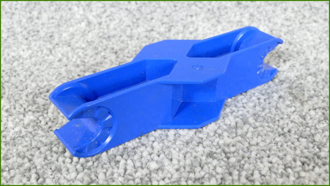 Lego® Duplo® Toolo® Kostka 2x6 Modrá s Připojením