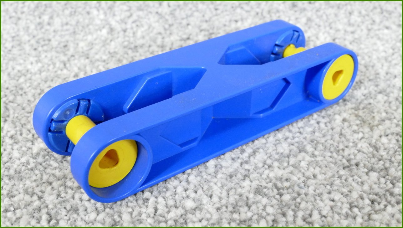 Lego® Duplo® Toolo® Kostka 2x6 Modrá s Připojením