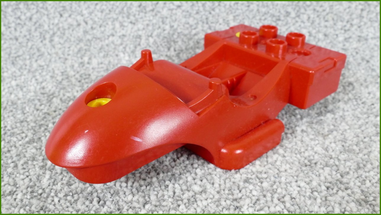Lego® Duplo® Toolo® Trup Pro Auta/Motorky Červený