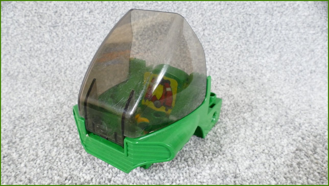 Lego® Duplo® Toolo® Zelená Kabina s Odklápěcím Černým Sklem