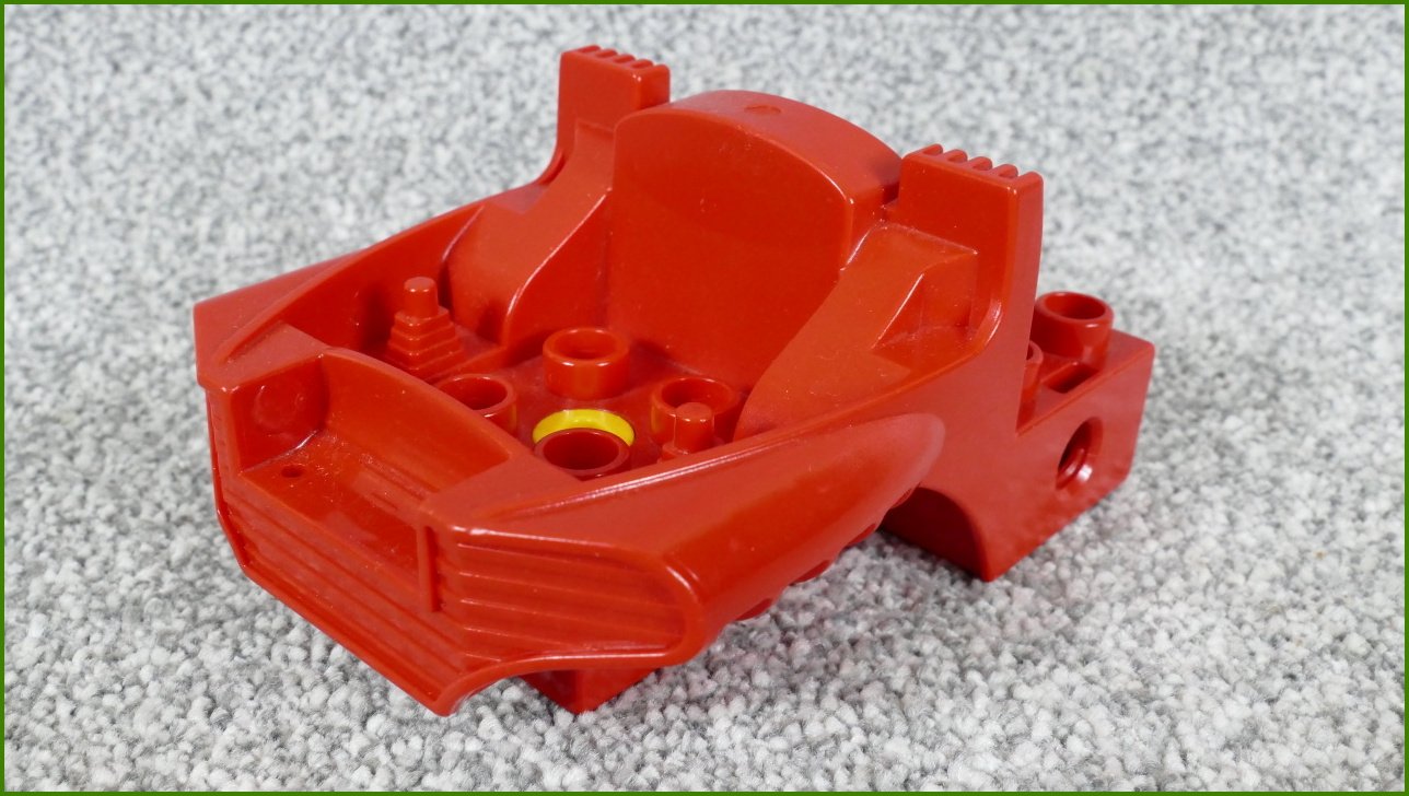 Lego® Duplo® Toolo® Červená Kabina bez Skla