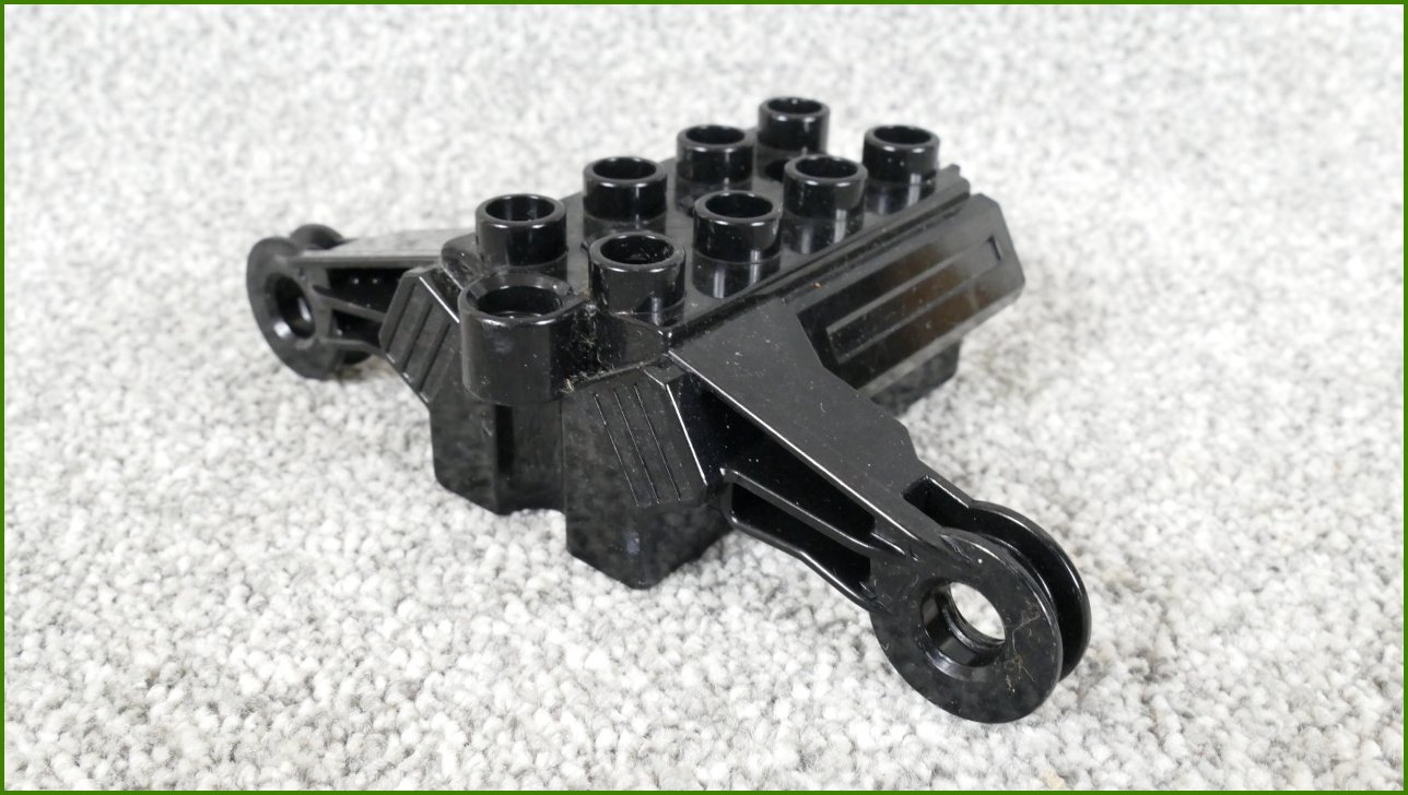 Lego® Duplo® Toolo® Motorová Část Černá