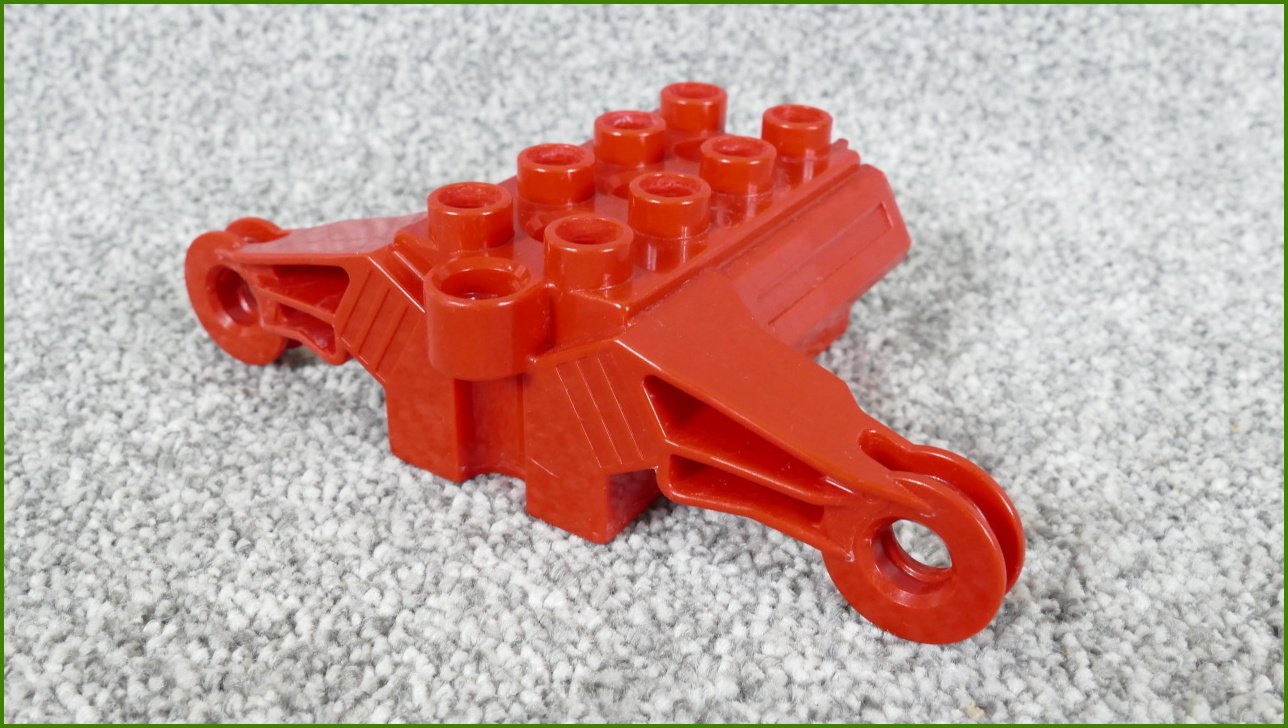 Lego® Duplo® Toolo® Motorová Část Červená