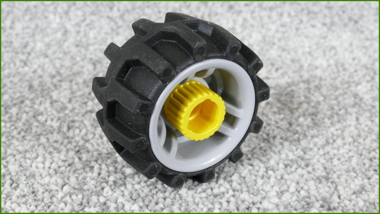 Lego® Duplo® Toolo® Kolo Toolo - Světle Šedý Disk - Terénní