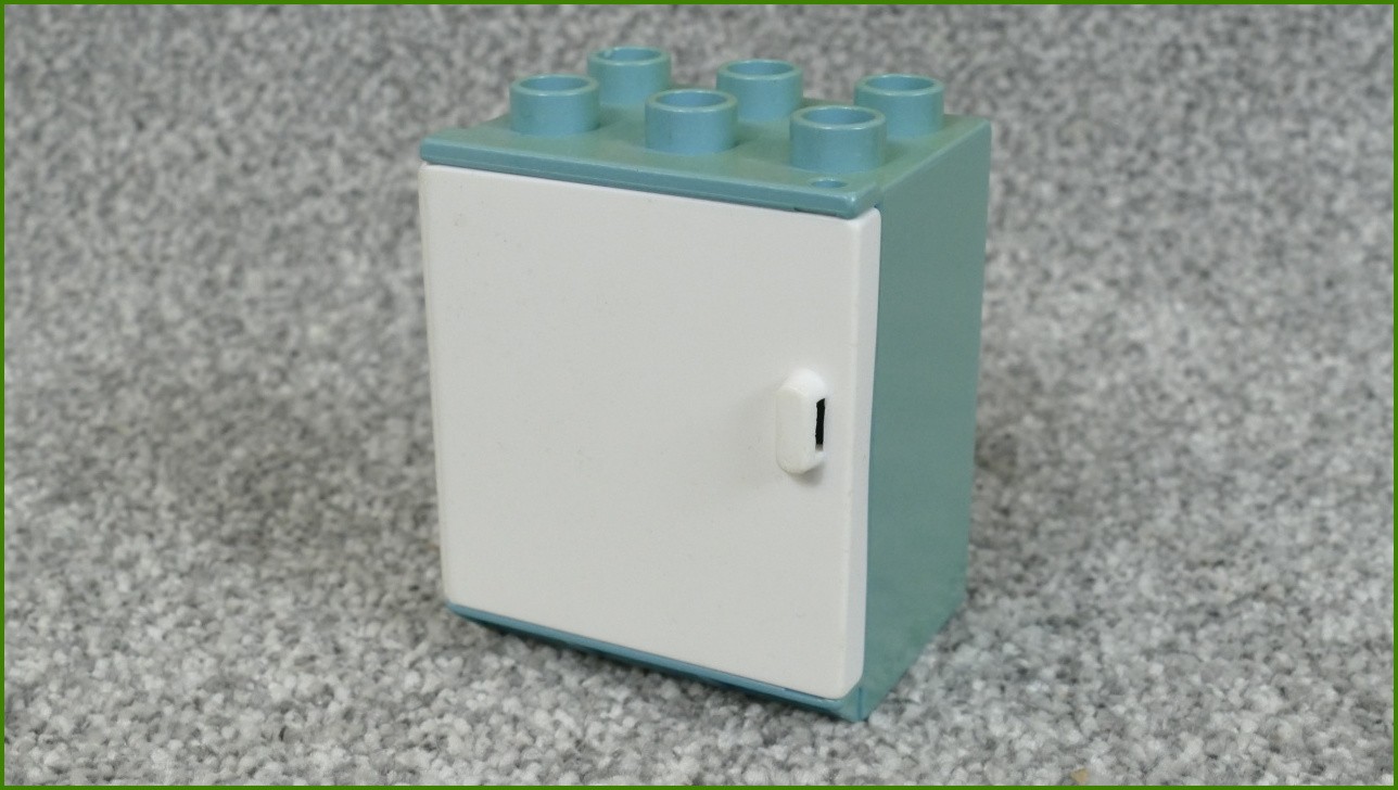 Lego Duplo lednička - zabarvená