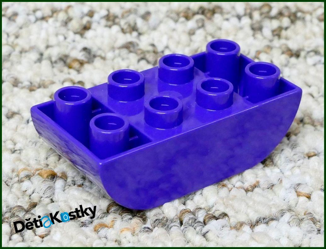 Lego® Duplo® Kostka 2x4 Zaoblená Invert - Fialová
