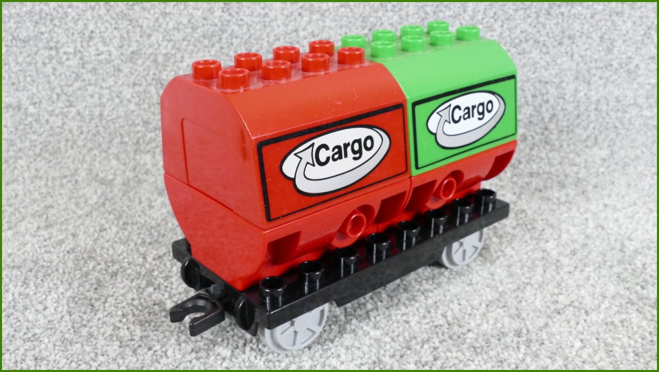 Lego® Duplo® Vagon Nákladní Cargo - Černý Podvozek