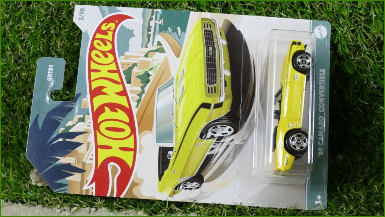 Angličák Autíčko Hot Wheels ´69 Camaro Convertible