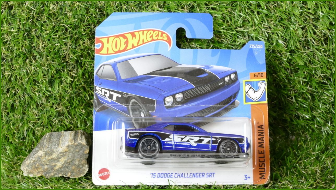 Angličák Autíčko Hot Wheels ´18 Dodge Challenger SRT (MUSCLE MANIA)
