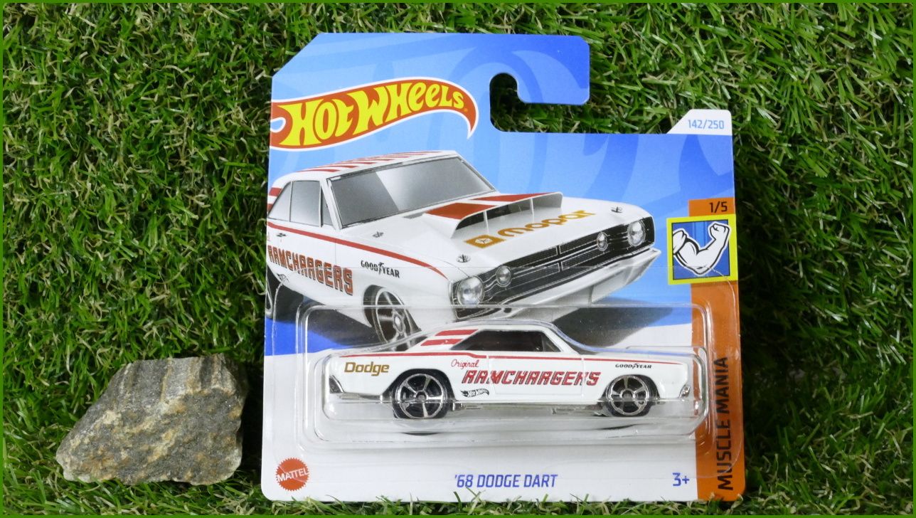 Angličák Autíčko Hot Wheels ´68 Dodge Dart (MUSCLE MANIA)