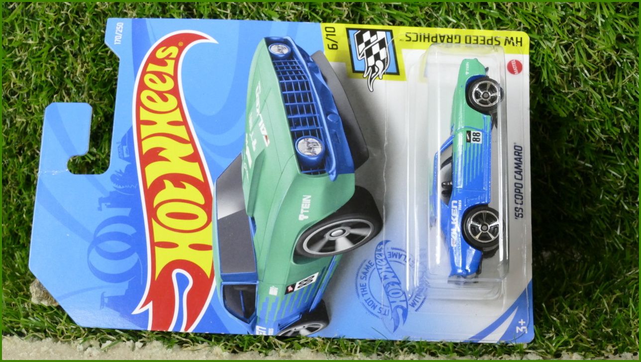 Angličák Autíčko Hot Wheels ´69 Copo Camaro (HW SPEED GRAPHICS)