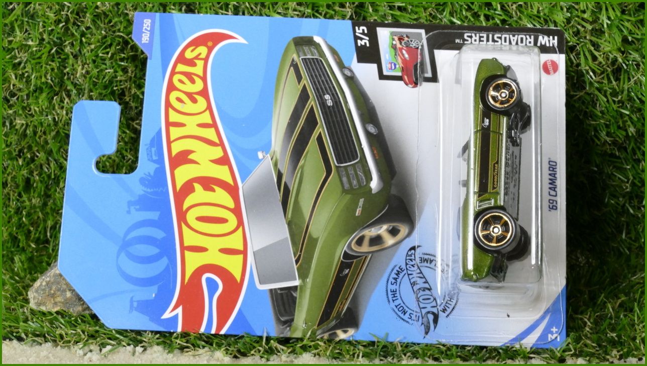 Angličák Autíčko Hot Wheels ´69 Camaro (HW ROADSTERS)