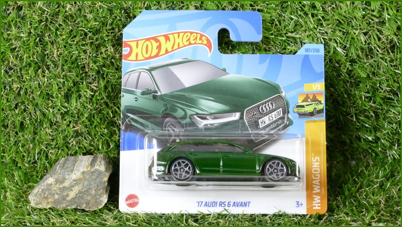 Angličák Autíčko Hot Wheels ´17 Audi RS 6 Avant (HW WAGONS)
