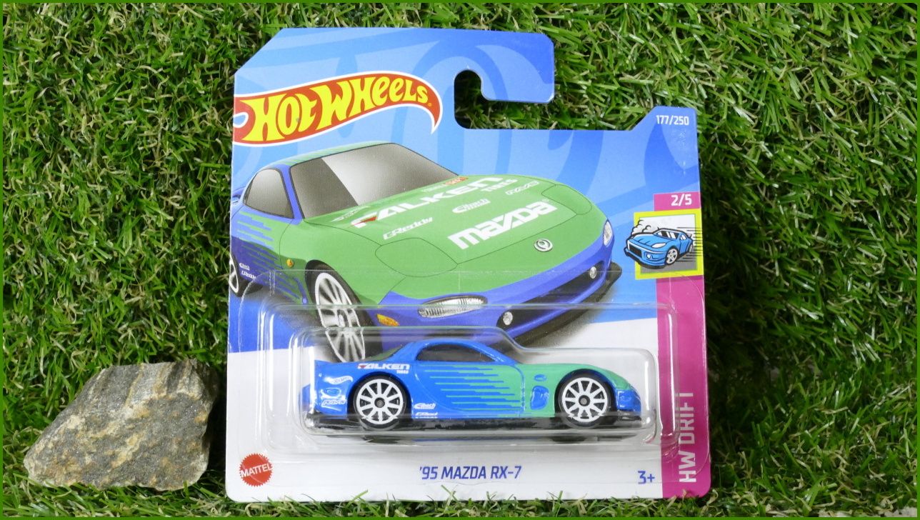 Angličák Autíčko Hot Wheels ´95 Mazda RX-7 (HW DRIFT)