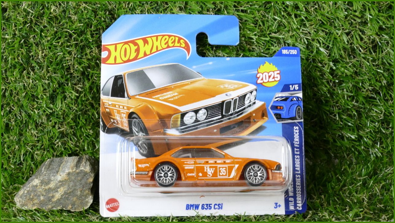 Angličák Autíčko Hot Wheels BMW 635 CSi (WILD WIDEBOY)