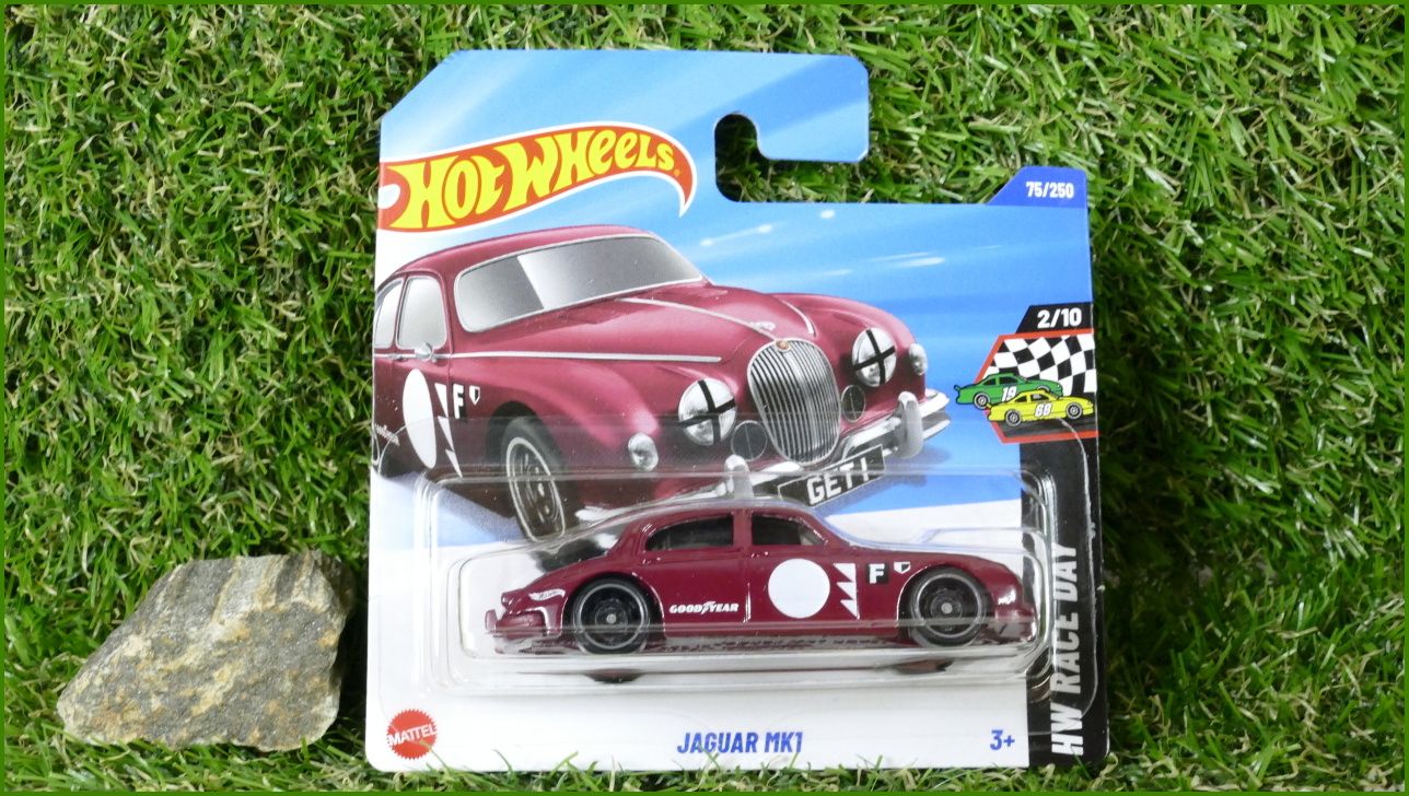 Angličák Autíčko Hot Wheels Jaguar MK1 (HW RACE DAY)